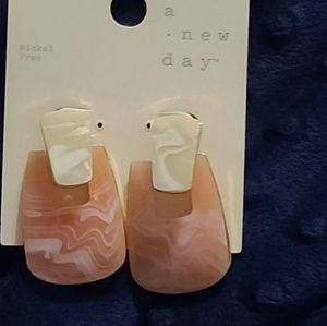 a new day statement earrings Nickle free